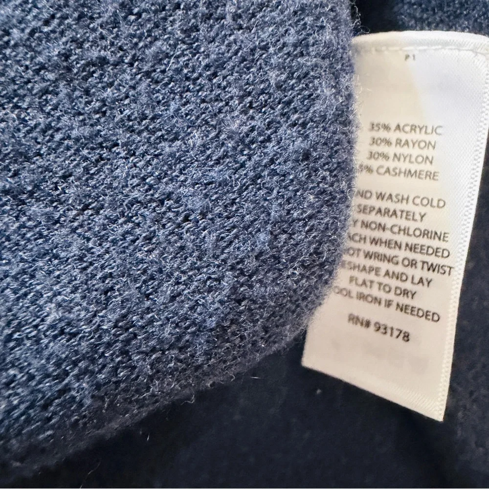 Artisan New York Cashmere Blend Long Sleeve Striped Dress - Picture 3 of 4